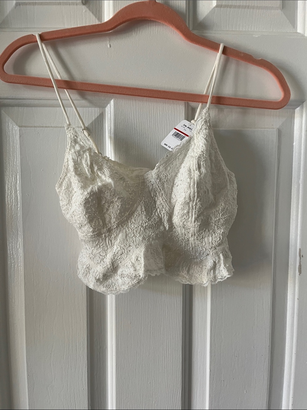 Free People Ivory Lace Bralette
